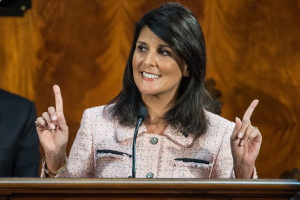 Nikki Haley surges to 1st place in stunning Iowa poll - The Horn News