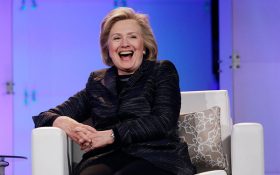 hillary laughing