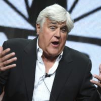 Jay Leno falls own 60 foot cliff