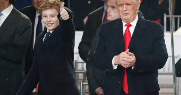 [Pic] These Barron Trump photos just broke the internet - The Horn News