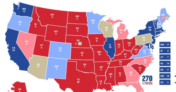 Cnn's Crazy 2024 Electoral Map Has To Be Seen - The Horn News