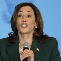 Kamala Harris just had a total funeral meltdown