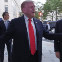 Donald Trump's DC dinner date leaves liberals speechless